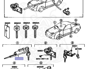 Genuine Celica GT-Four ST205 Electrical OEM parts supplied from