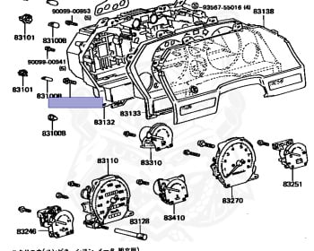 Genuine Celica ST162 Electronics OEM parts supplied from Japan