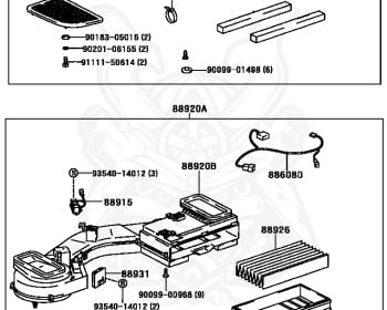 Genuine Aristo V300 JZS161 Electrical OEM parts supplied from
