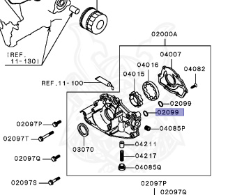 Mitsubishi - Galant - E53A - 1992 - PRGE - 6A11