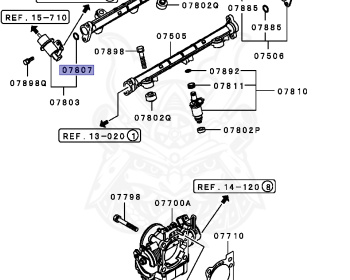 Mitsubishi - Pajero - V73W - 2002 - LRHVQ - 6G72