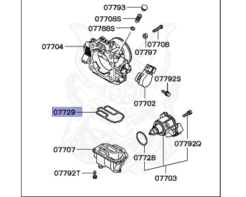 Mitsubishi - FTO - DE3A - 1994 - HRFH - 6A12