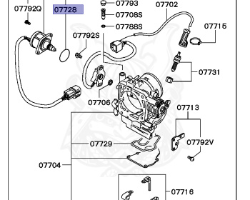 Mitsubishi - Eclipse - D27A - 1992 - MNGFLFJ - 4G63