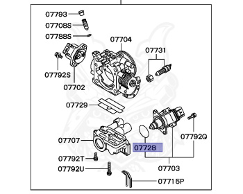 Mitsubishi - Mirage - CA2A - 1991 - MNDE - 4G15
