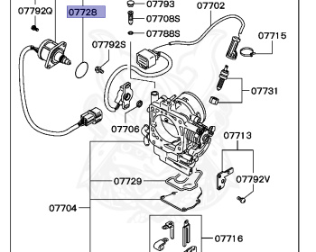 Mitsubishi - Lancer - C73A - 1988 - SRGM - 4G61