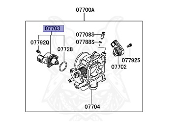 Mitsubishi - Delica - PD6W - 2003 - HSEHE5 - 6G72