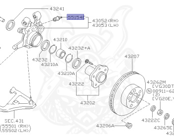 Nissan - Cedric/Gloria - Y32 - 1992 - Grant-Rismo Ultima - HARDTOP(K) - AUTOMATIC-FLOOR SHIFT(AT.F4) - HICAS - STANDARD GRADE(STD) - VG30DT