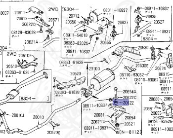 Nissan - Datsun - 720 - 1979 - DELUXE TYPE - CONVERTIBLE(CV) - 2 WHEEL DRIVE(2WD) - 4 SPEED T/M COLUMN SHIFT(R4) - Z18S