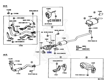 Toyota - Corolla - AE100 - 1993 - F TYPE - HARDTOP - Manual - 5AFE
