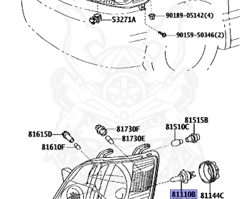 Toyota - Noah - AZR60G - 2004 - X TYPE - Automatic - 1AZFSE