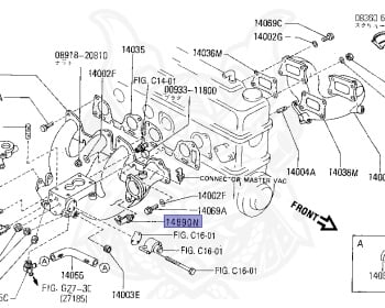 Nissan - Atlas - H40 - 1987 - MANUAL TRANSMISSION(MT) - FD35