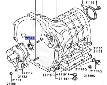 Mitsubishi - Starion - A187A - 1989 - MNFG - G54B