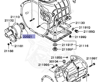 Mitsubishi - Pajero - V14V - 1991 - NST - 4D56