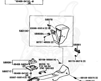 Genuine MR2 SW20 Interior OEM parts supplied from Japan