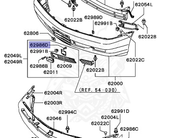 Mitsubishi - Diamante - F47A - 2002 - TYPM1 - 6G72