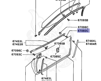 Mitsubishi - GTO - Z16A - 1992 - MRPM2 - 6G72