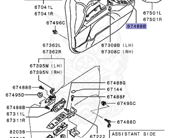Mitsubishi - Outlander - CW5W - 2005 - XTHHZ - 4B12