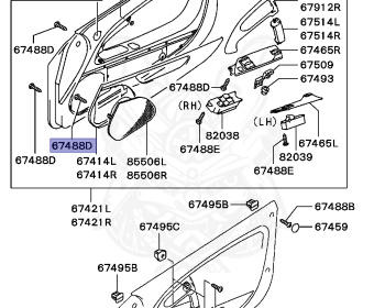 Mitsubishi - FTO - DE3A - 2000 - HYXM4 - 6A12