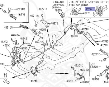 Nissan - Datsun - 720 - 1981 - GL TYPE - KING CAB(KC) - 2 WHEEL DRIVE(2WD) - 4 SPEED T/M COLUMN SHIFT(R4) - L18S
