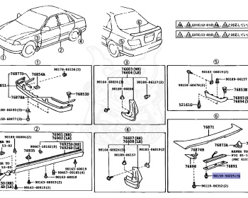 Toyota - Carina - AT211 - 1999 - SI TYPE - Automatic - 7AFE