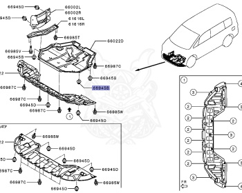Mitsubishi - Delica D:5 - CV1W - 2020 - LUXFZ - 4N14