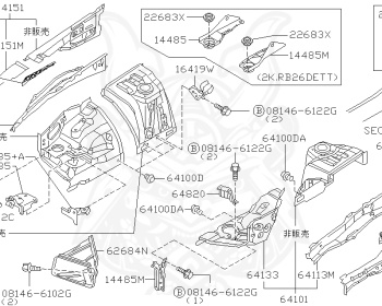 Nissan - Skyline GT-R - BNR34 - 2000 - GT-R V-Spec - 2-door hardtop (2K) - MANUAL MISSION 6-SPEED(MT.F6) - HI-4WD (High-Casting System) - RB26DETT