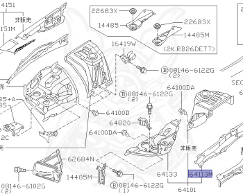 Nissan - Skyline GT-R - BNR34 - 2000 - GT-R V-Spec - 2-door hardtop (2K) - MANUAL MISSION 6-SPEED(MT.F6) - HI-4WD (High-Casting System) - RB26DETT