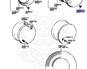 Toyota - Coaster - BB20 - 1982 - STANDARD TYPE - Manual - 3B