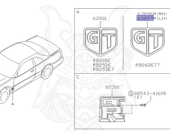 Nissan - Skyline - R34 25GTT - ER34 - 2002 - 25GT TURBO - 2-door hardtop (2K) - MANUAL TRANS 5-SPEED(MT.F5) - HI-CAS 2-Link Drive (HI.2WD) - RB25DET