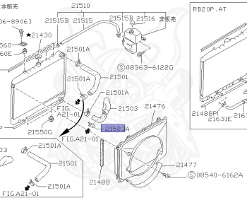 Nissan - Cedric/Gloria - Y31 - 1987 - Classic SV - SEDAN(S) - AUTOMATIC TRANSMISSION(AT) - RB20P