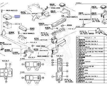 Genuine Celica GT-Four ST205 Electrical OEM parts supplied from