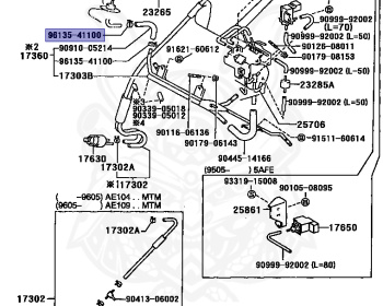 Toyota - Corolla - AE101 - 1995 - SE-G TYPE - 4-DOOR(SEDAN) - Manual - 4AFE