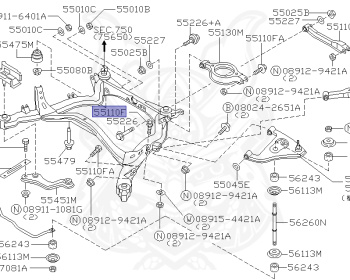 Nissan - 180SX - RS13 - 1998 - Type R/X - HATCH BACK(HB) - MANUAL TRANSMISSION(MT) - FOUR WHEELS STEERING(4WS) - SR20DET