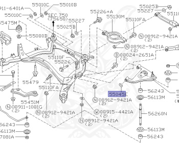Nissan - 180SX - RS13 - 1998 - Type R/X - HATCH BACK(HB) - MANUAL TRANSMISSION(MT) - FOUR WHEELS STEERING(4WS) - SR20DET
