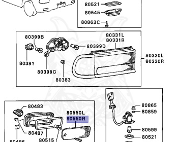 Mitsubishi - Mirage - C51A - 1991 - MFJ - 4G13