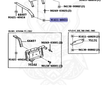 Toyota - Dyna - XZU306 - 2004 - Manual - S05D
