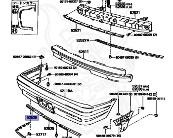 Genuine Cresta MX83 Exterior OEM parts supplied from Japan