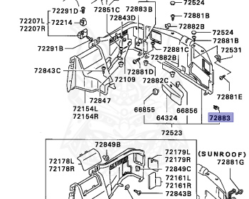 Mitsubishi - GTO - Z16A - 1990 - MJGF - 6G72
