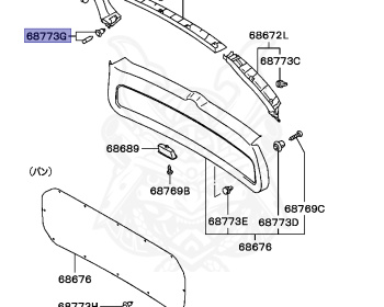 Mitsubishi - Lancer Wagon - CS5W - 2004 - LRPF - 4G93