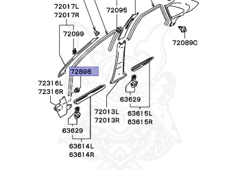 Mitsubishi - Lancer - CB2A - 1996 - SNHE - 4G15