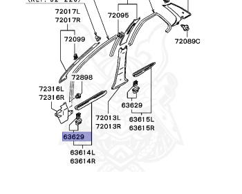 Mitsubishi - Lancer - CB4A - 1993 - PNGH - 4G92