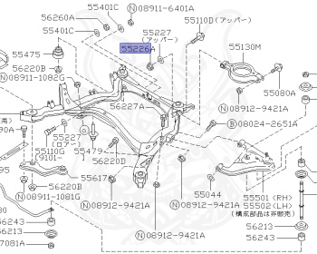 Nissan - Silvia - S13 - 1991 - Q'S - HARDTOP(K) - MANUAL TRANSMISSION(MT) - TWO WHEELS STEERING(2WS) - SR20D