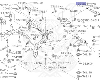 Nissan - 180SX - RS13 - 1993 - Type 2/3 - HATCH BACK(HB) - MANUAL TRANSMISSION(MT) - TWO WHEELS STEERING(2WS) - SR20DET