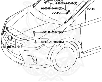 Genuine Sai AZK10 Exterior OEM parts supplied from Japan - Nengun