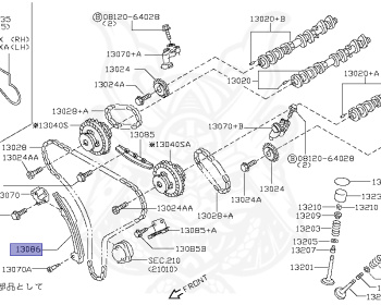 Nissan - Stagea - M35 - 2004 - 250T RX FOUR - WAGON(W) - 4 WHEEL DRIVE(4WD) - 5 SPEED A/T(AT.F5) - IRS TYPE(IRS) - VQ25DET