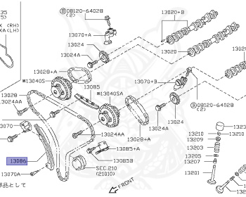 Nissan - Skyline - V35 - 2005 - 250GT - SEDAN(S) - 2 WHEEL DRIVE(2WD) - AUTOMATIC-FLOOR SHIFT(AT.F4) - VQ25DD