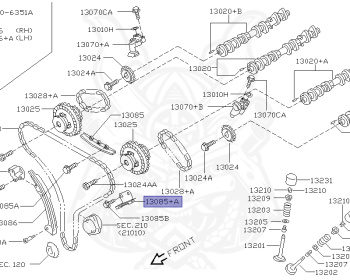 Nissan - Presage - U31 - 2004 - X GRADE - WAGON(W) - 2 WHEEL DRIVE(2WD) - CVT(CVT) - VQ35DE