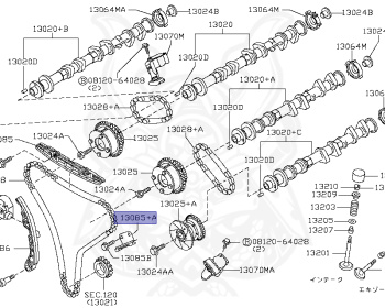 Nissan - Skyline - V36 - 2008 - 250GT TYPEP/250GTF TYPEP - SEDAN(S) - 2-linked (2WD/STD) - 5 SPEED AUTOMATIC TRANS(5AT) - VQ25HR