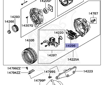Mitsubishi - Legnum VR-4 - EC5W - 2002 - LYGF1 - 6A13
