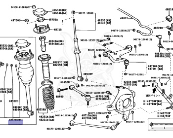 Genuine Celsior UCF31 Handling OEM parts supplied from Japan